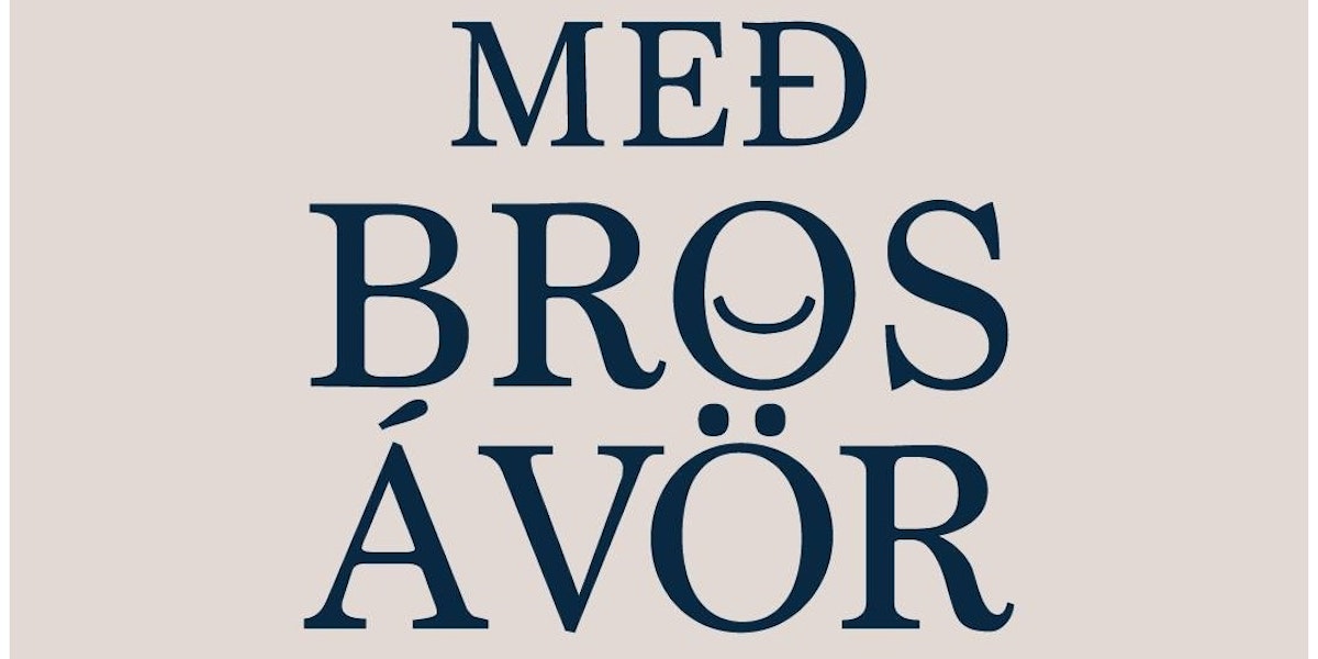 Með bros á vör
