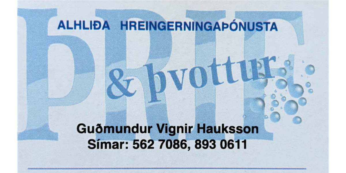 Þrif og þvottur ehf.