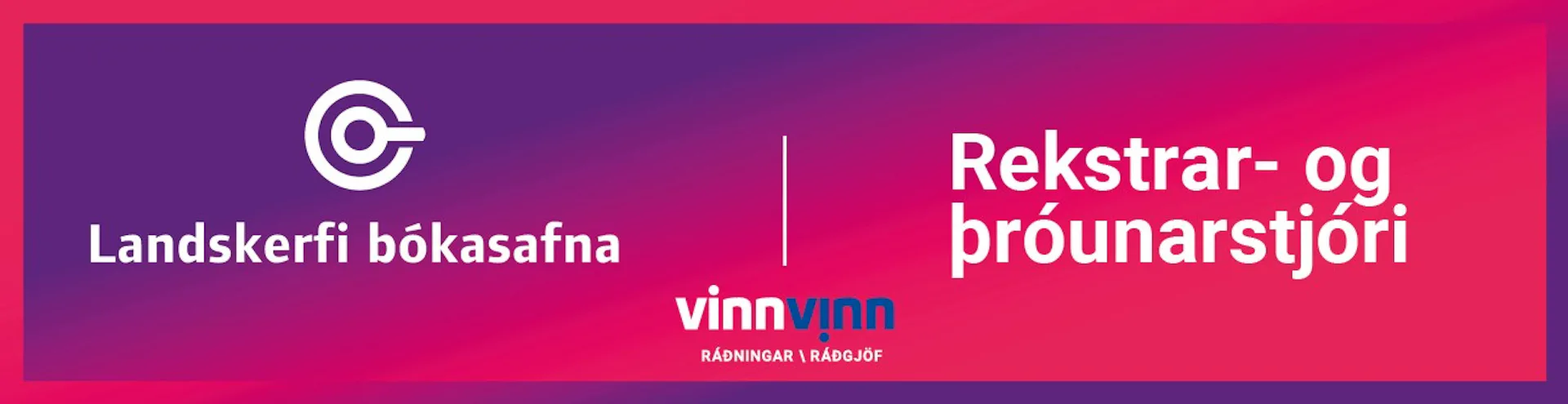 Rekstrar- og þróunarstjóri