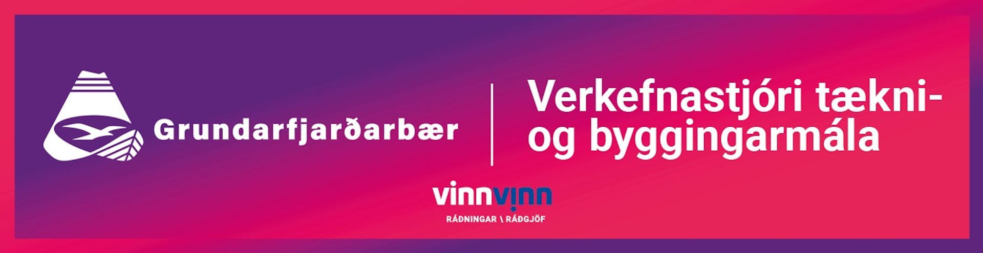 Verkefnastjóri tækni- og byggingarmála