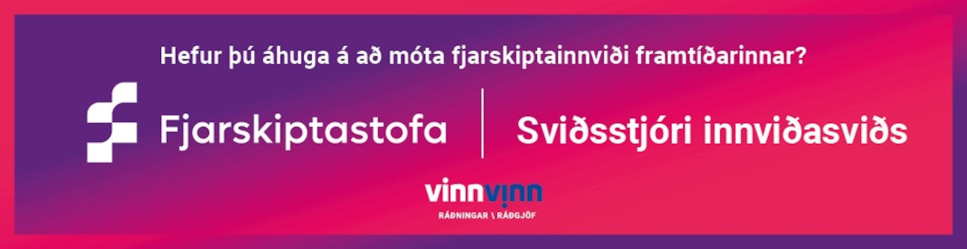 Sviðsstjóri innviðasviðs