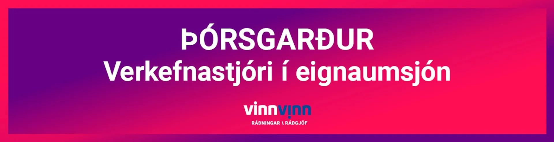 Verkefnastjóri í eignaumsjón