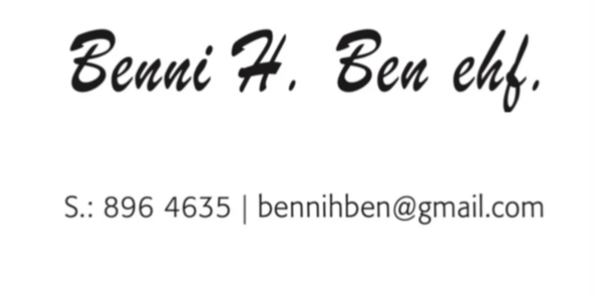 Benni H. Ben ehf